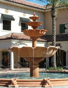 砂岩預鑄-水池 噴泉 (2)